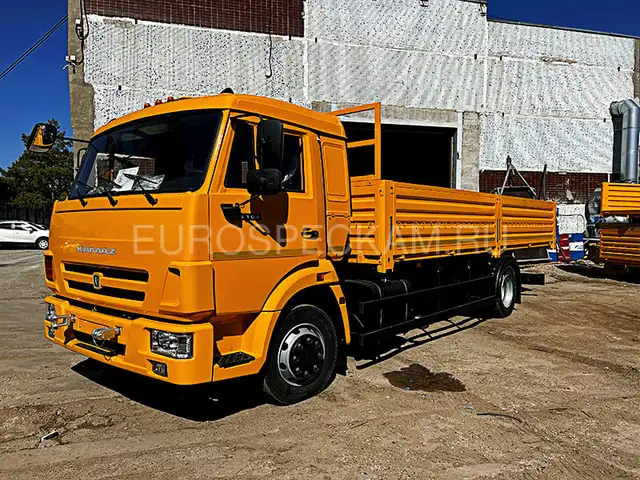 Бортовой автомобиль КАМАЗ 4308 тентованный