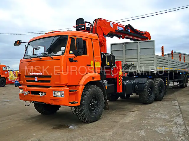КАМАЗ 43118 тягач с КМУ Kanglim KS2056H