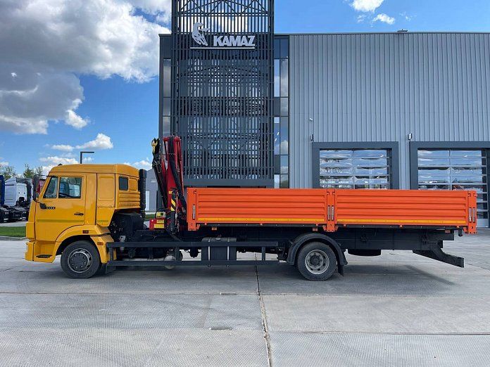 БОРТОВОЙ КАМАЗ 4308-3084-69 С КМУ ИНМАН ИМ-95