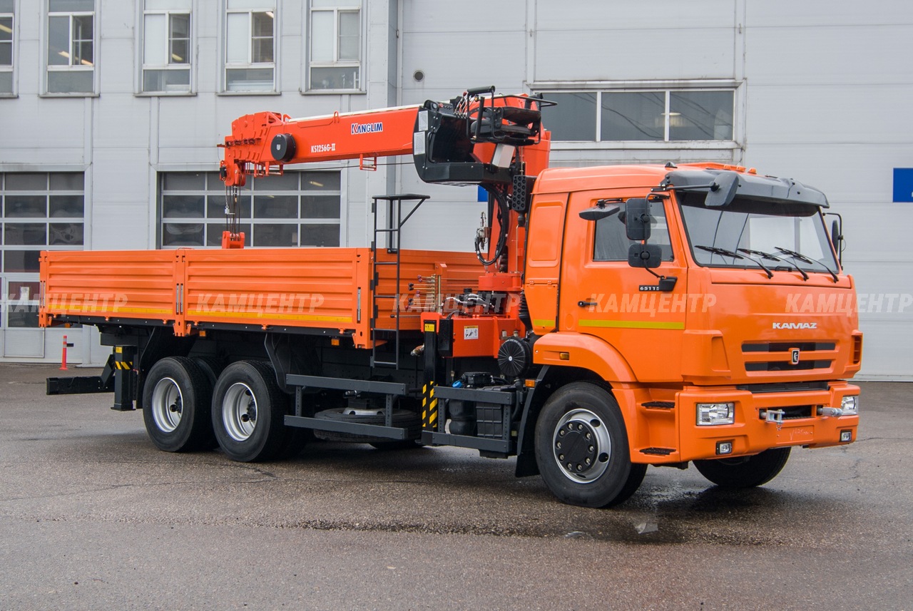 КМУ Kanglim KS-1256GII на шасси КАМАЗ-65115-3094-48