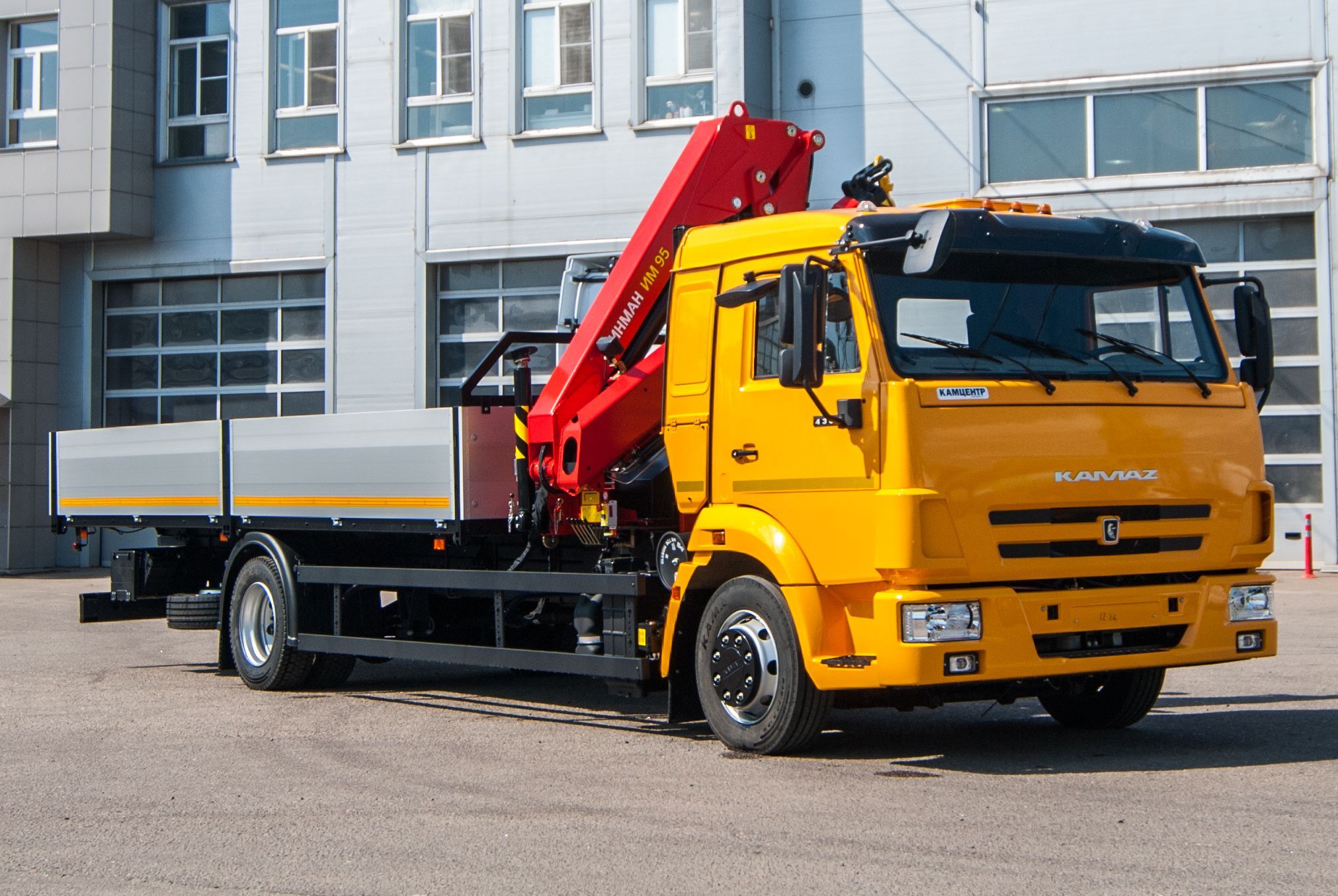 КМУ ИНМАН ИМ-95 на шасси КАМАЗ 4308-0004084-G5