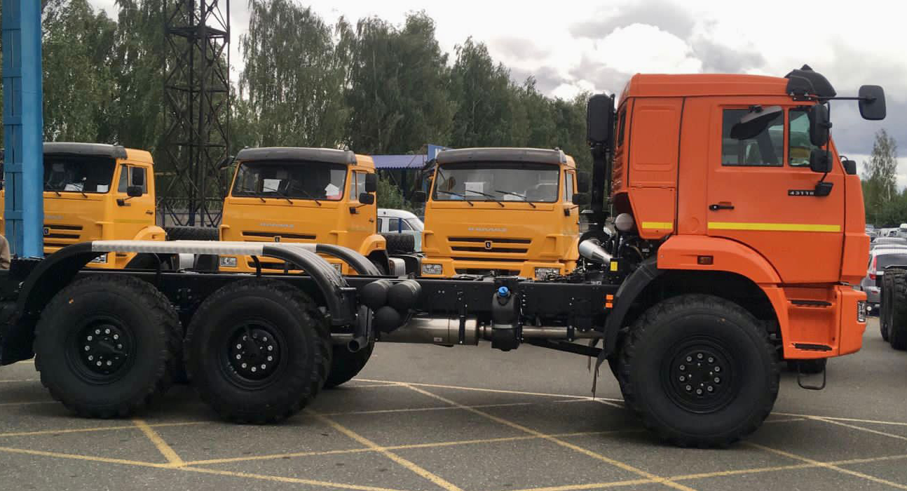 Шасси КамАЗ 43118-3971-48