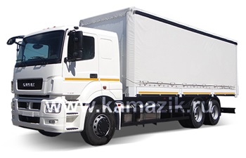 Бортовой тентованный КамАЗ 65207-002-87 (S5)